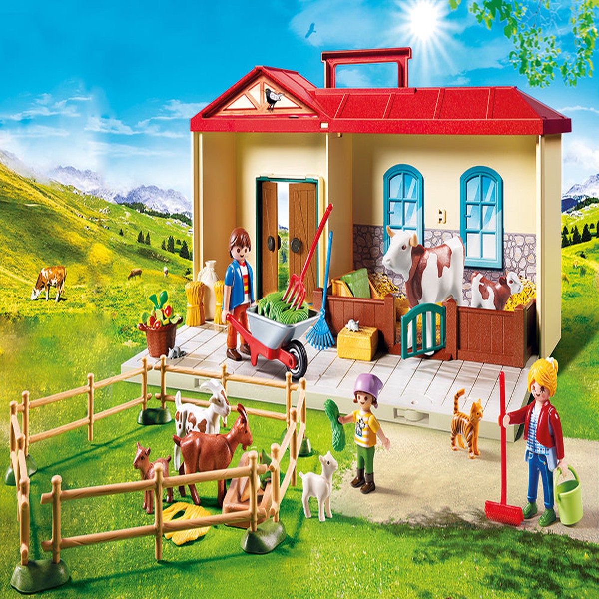 Playmobil 4897 Take Along Farm