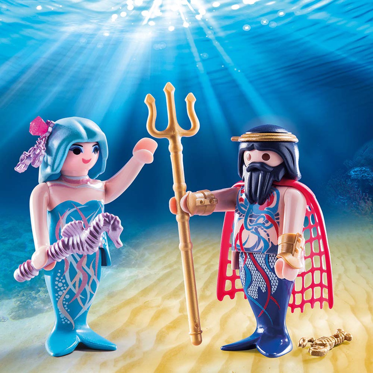 Playmobil Mermaid-Duo Pack Sea King and Mermaid