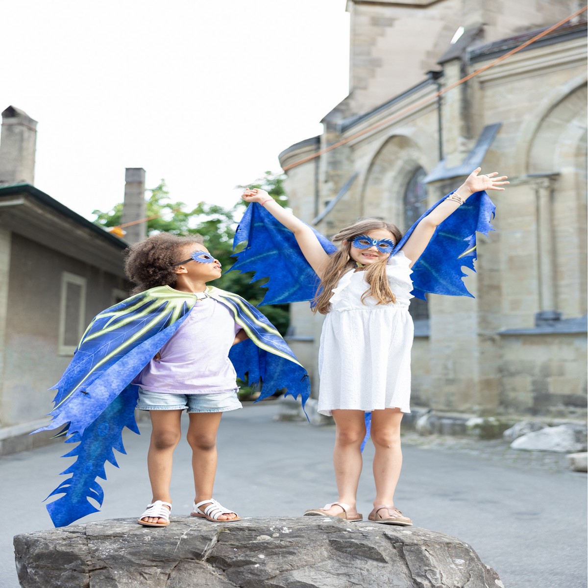 Wings Soft - Celestial Dragon Jewel with Mask Size 4-6
