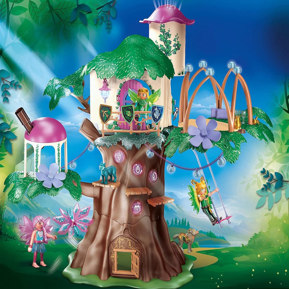 PLAYMOBIL 70799 Ayuma-Community Tree with light effects