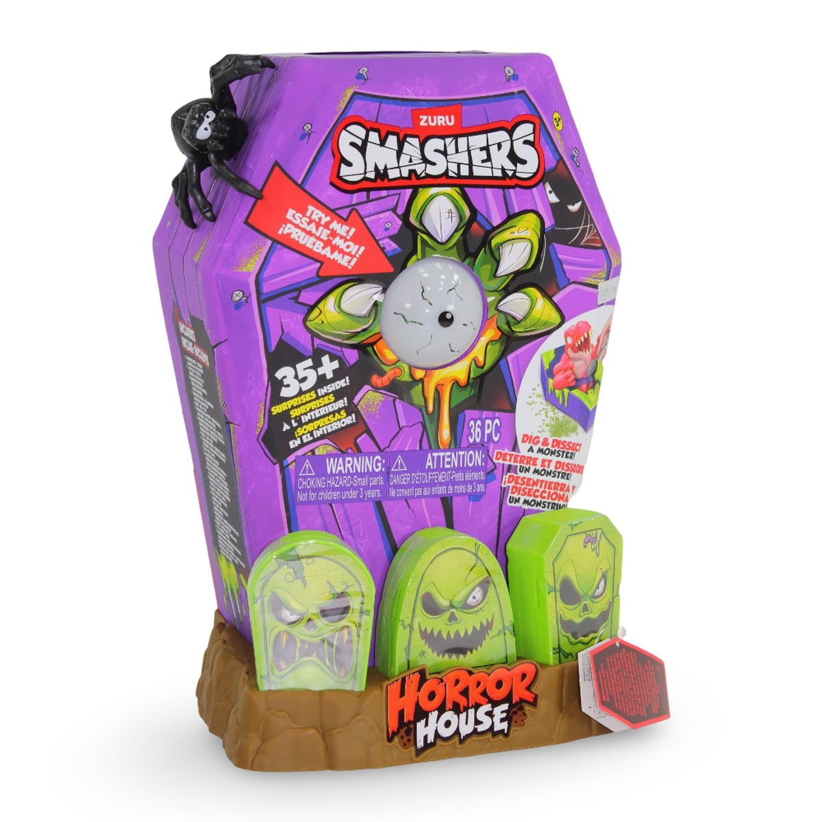 Zuru Smashers Large Horror House 35 Surprises Series 1