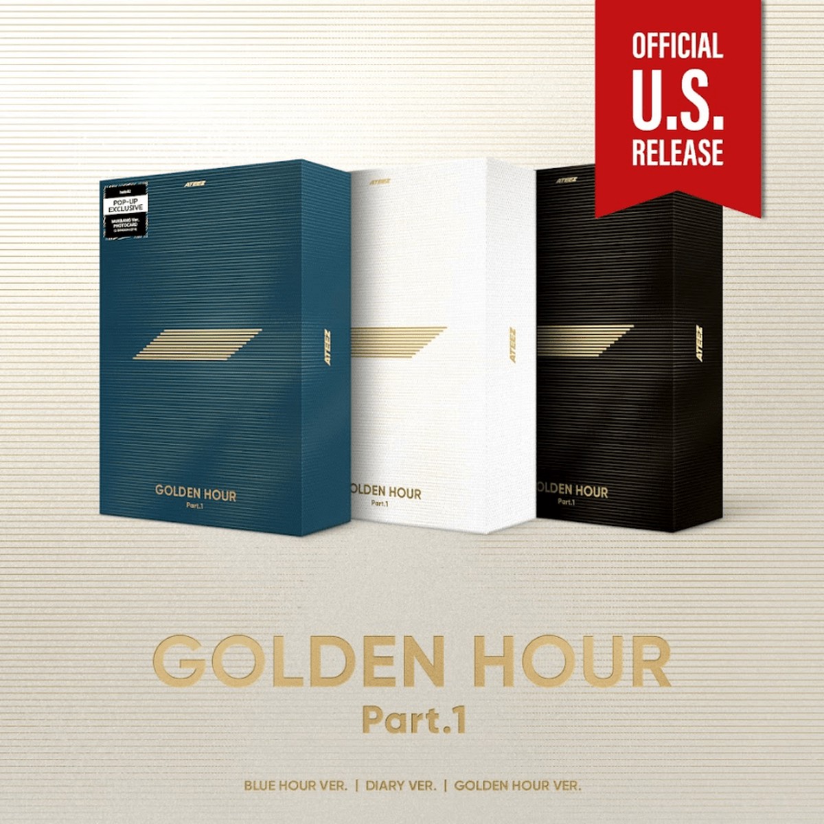 ATEEZ - GOLDEN HOUR Part1 - Pop-up Exclusive