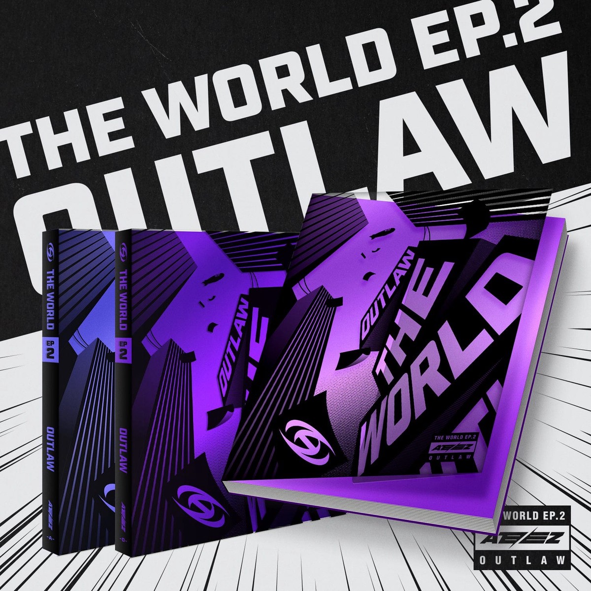 ATEEZ - THE WORLD EP2 OUTLAW - Pop-up Exclusive
