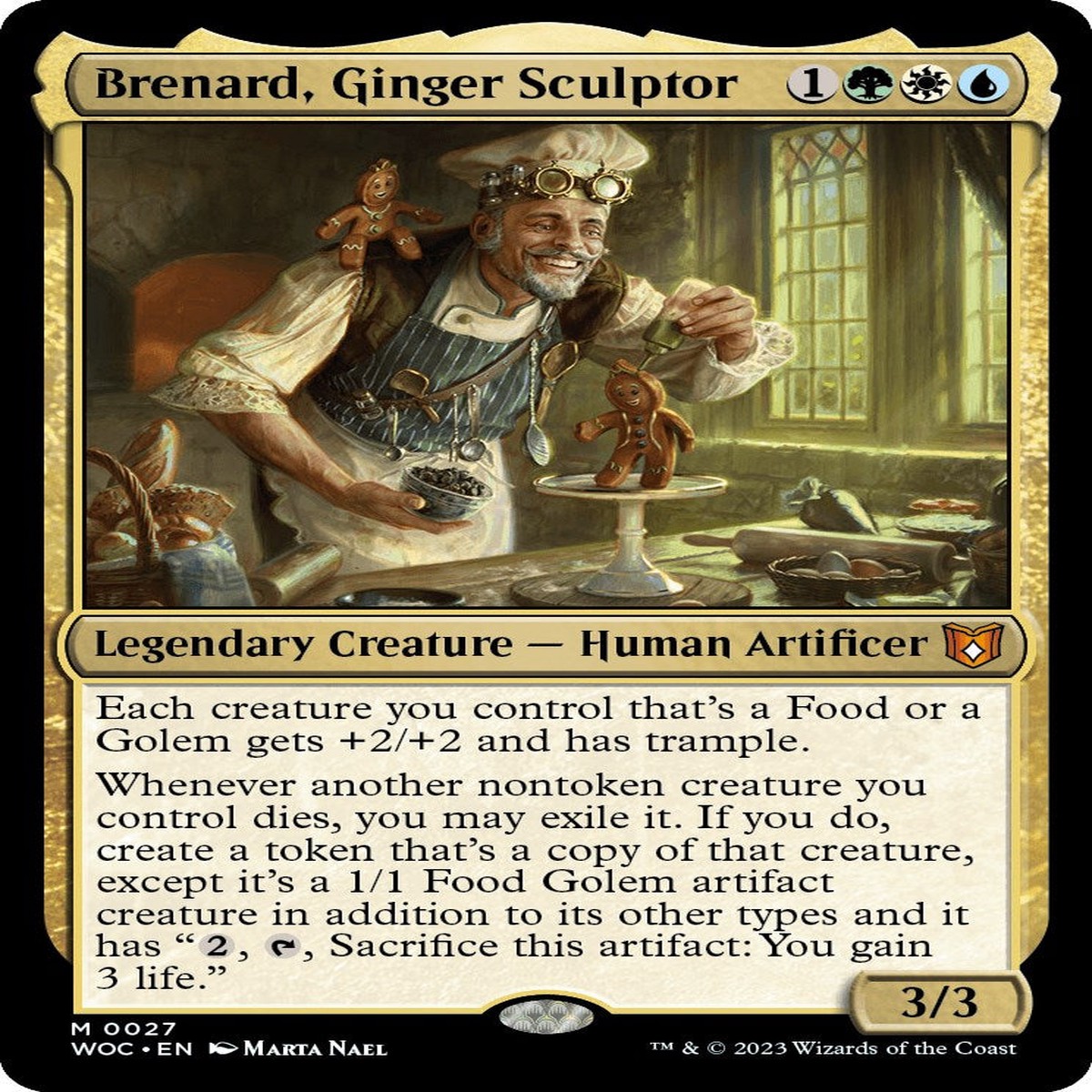 Brenard Ginger Sculptor WOC - 27
