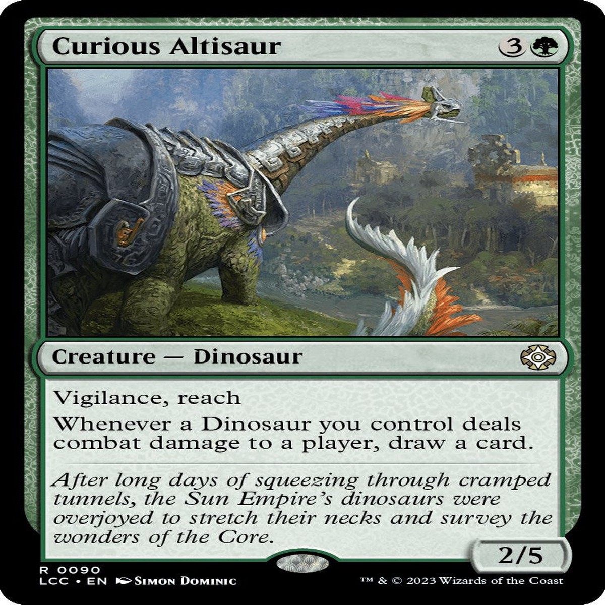 Curious Altisaur LCC - 90