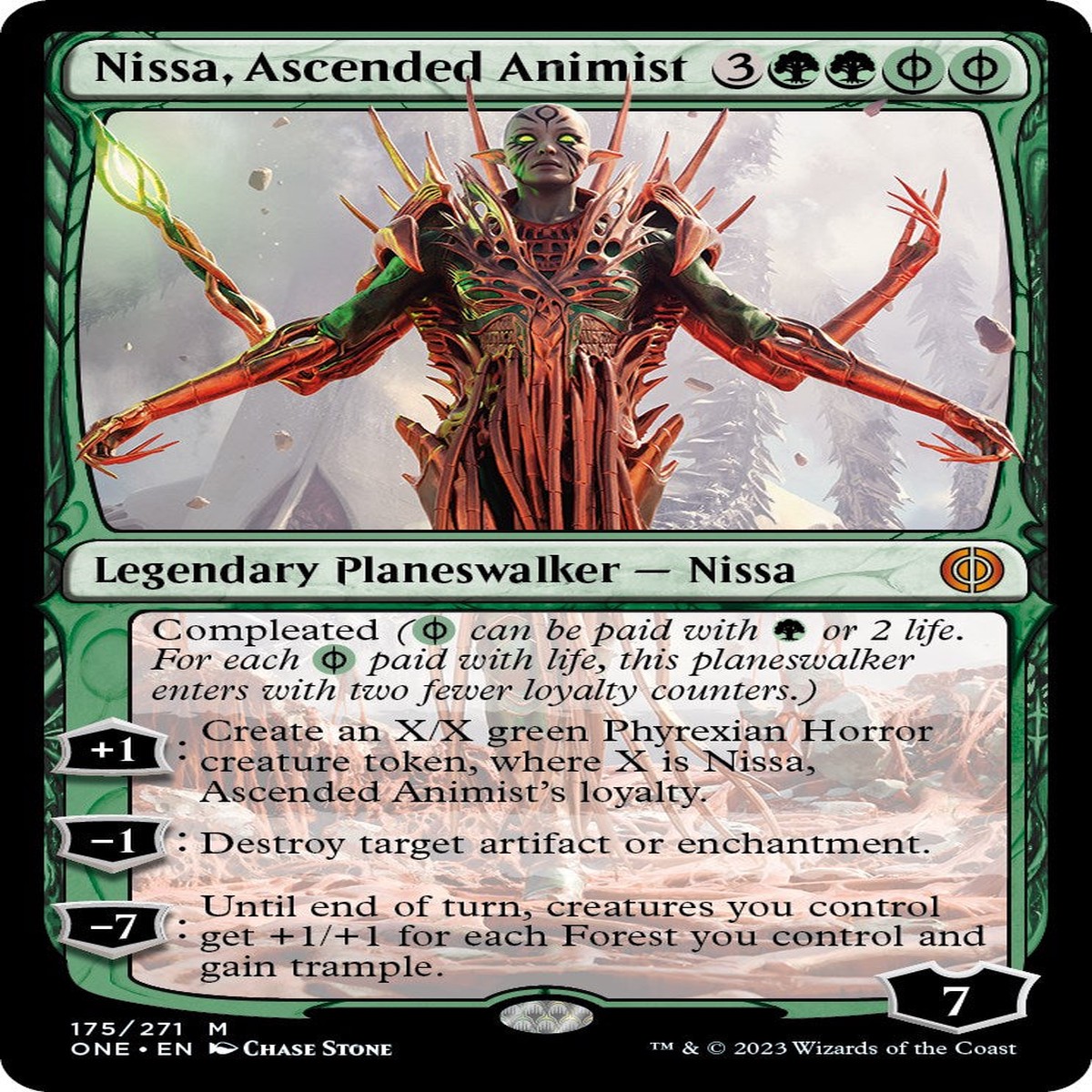 Nissa Ascended Animist ONE - 175