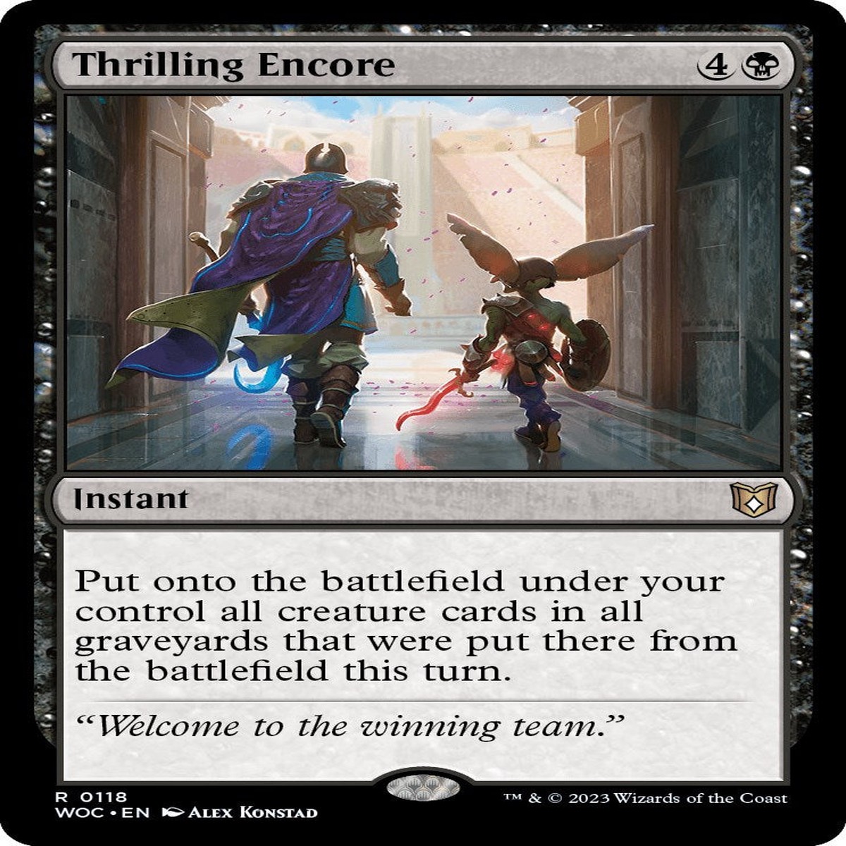 Thrilling Encore WOC - 118
