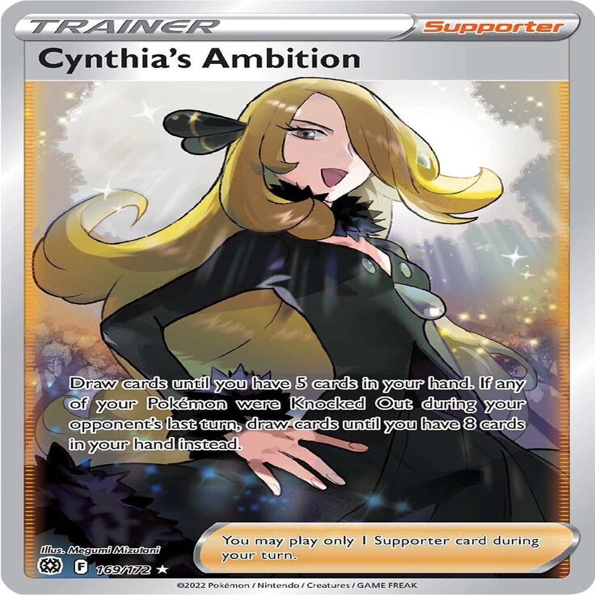 Cynthias Ambition (Full Art) SWSH09 - 169172