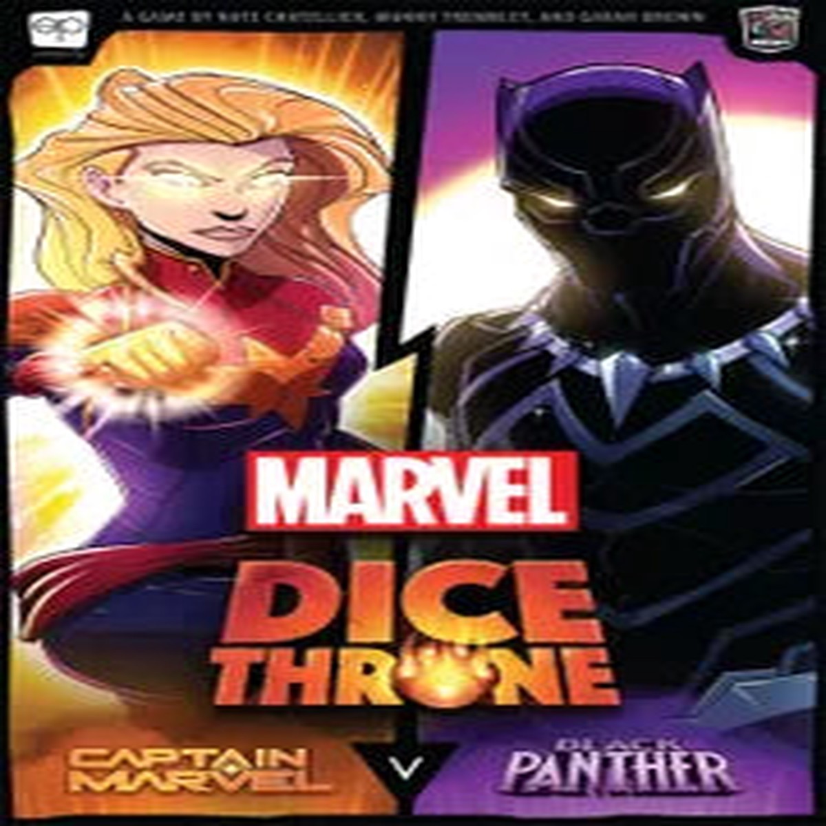 Marvel Dice Throne 2-Hero Box 1 (Captain Marvel and Black Panther)