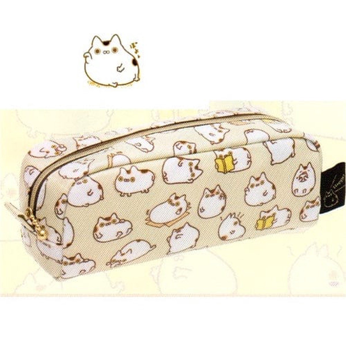 San-X Nyanpuku Lucky Cat 72 Pen Pouch