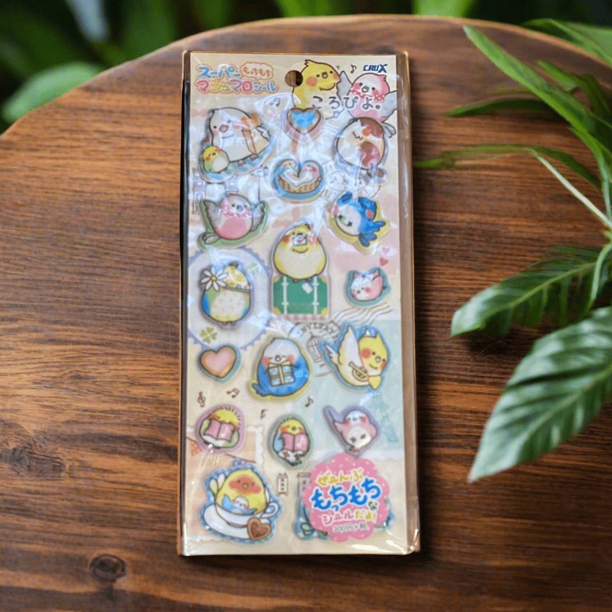 Super Mochi Mochi Bird Marshmallow Stickers