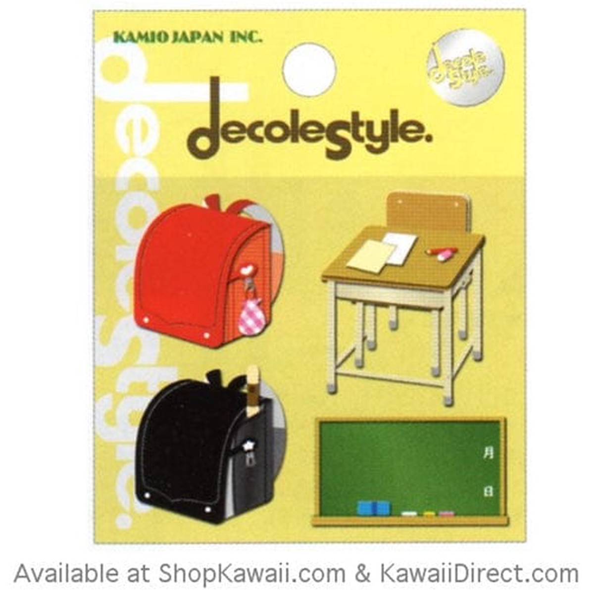 Kamio Decole Style Scrapbooking Stickers School