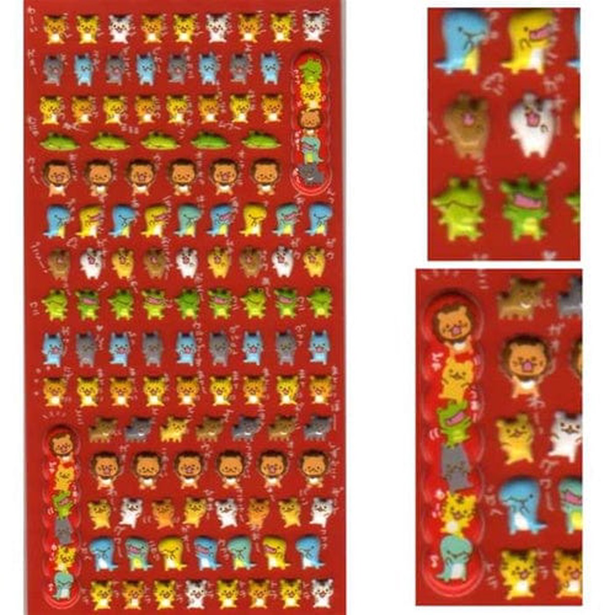 Crux Carnivores Spongy Marshmallow Stickers