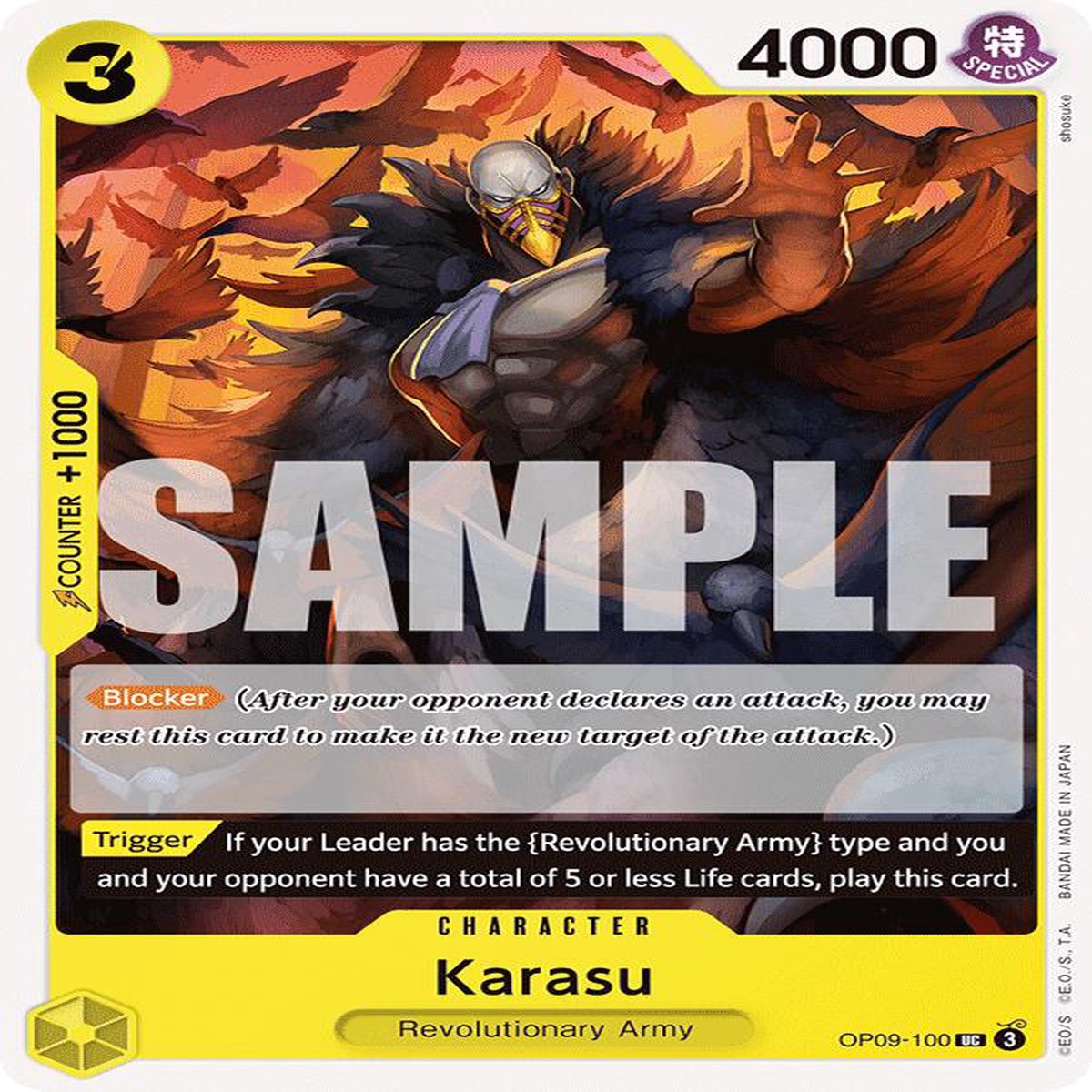 Karasu OP09 - OP09-100
