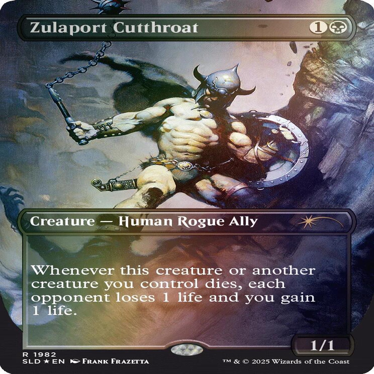 Zulaport Cutthroat (1982) (Rainbow Foil) SLD - 1982