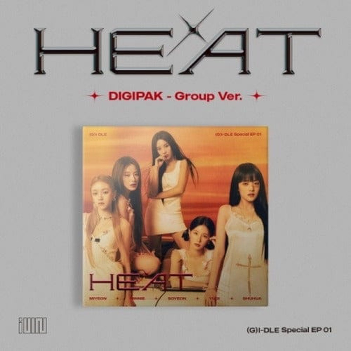 (G)I-DLE - Heat (Digipack - Group Ver) (Special Album)