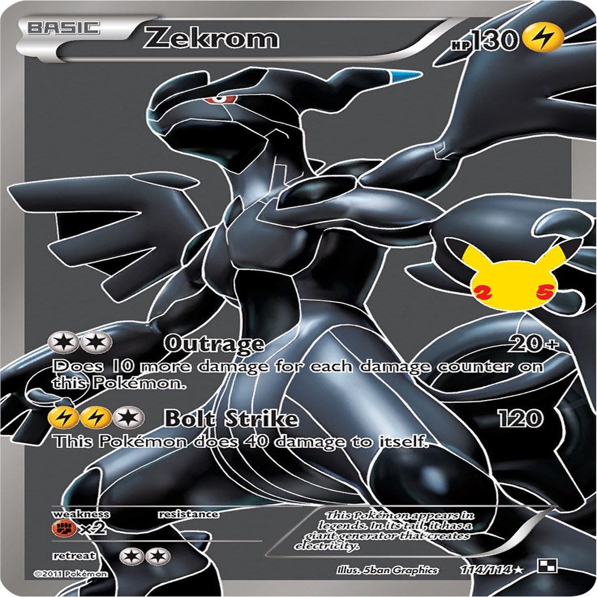 Zekrom CCC - 114114