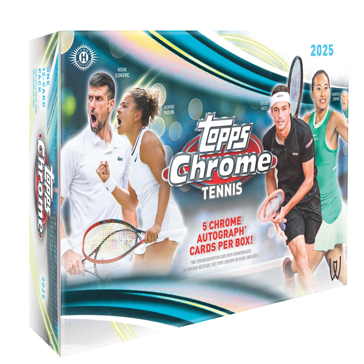 2025 Topps Chrome Tennis Breakers Delight Box