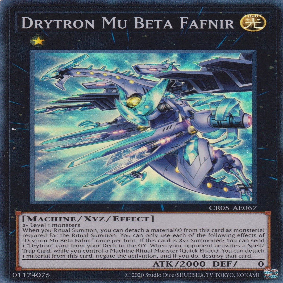 - DRYTRON MU BETA FAFNIR