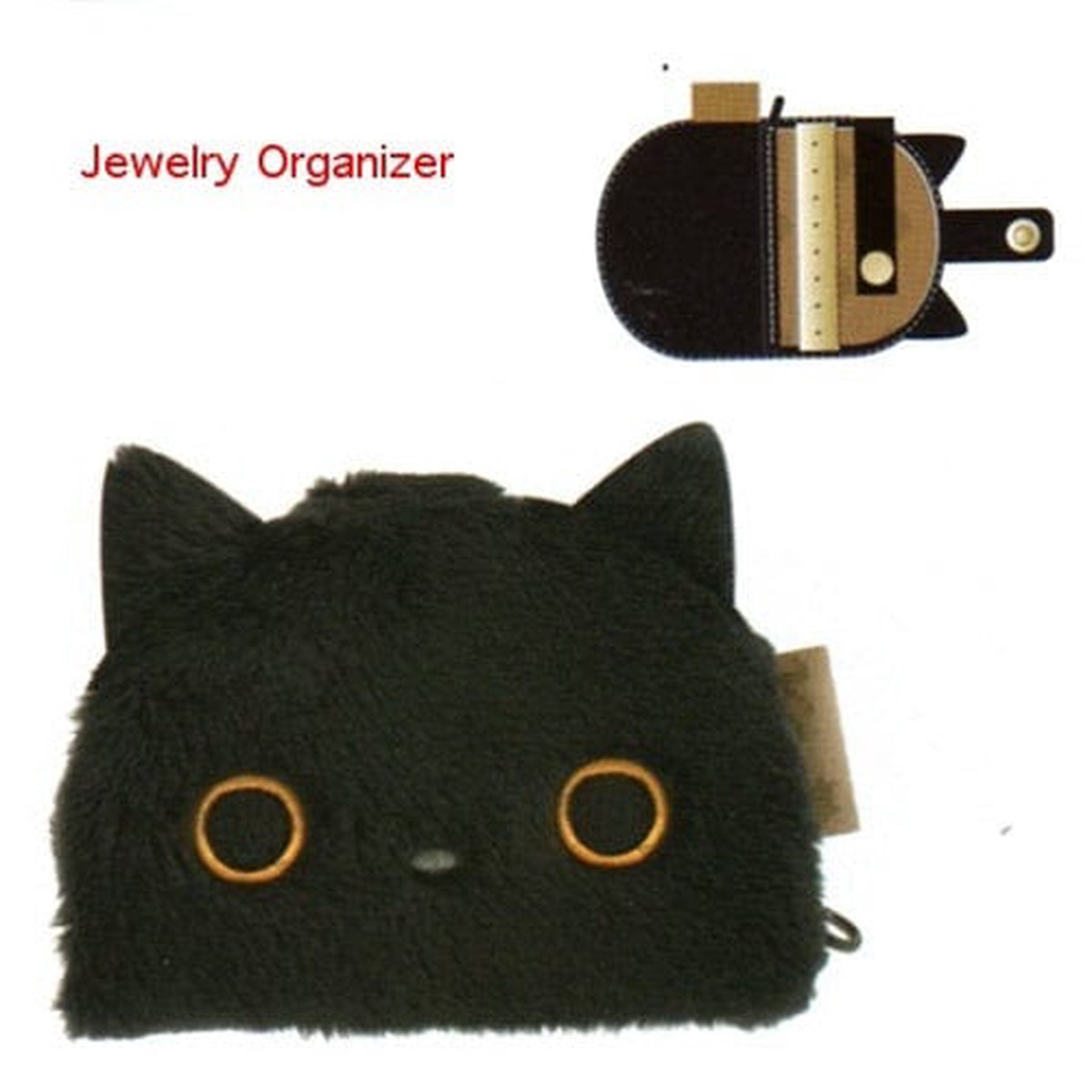 San-X Kutusita Nyanko Boots Plushy Jewelry Organizer