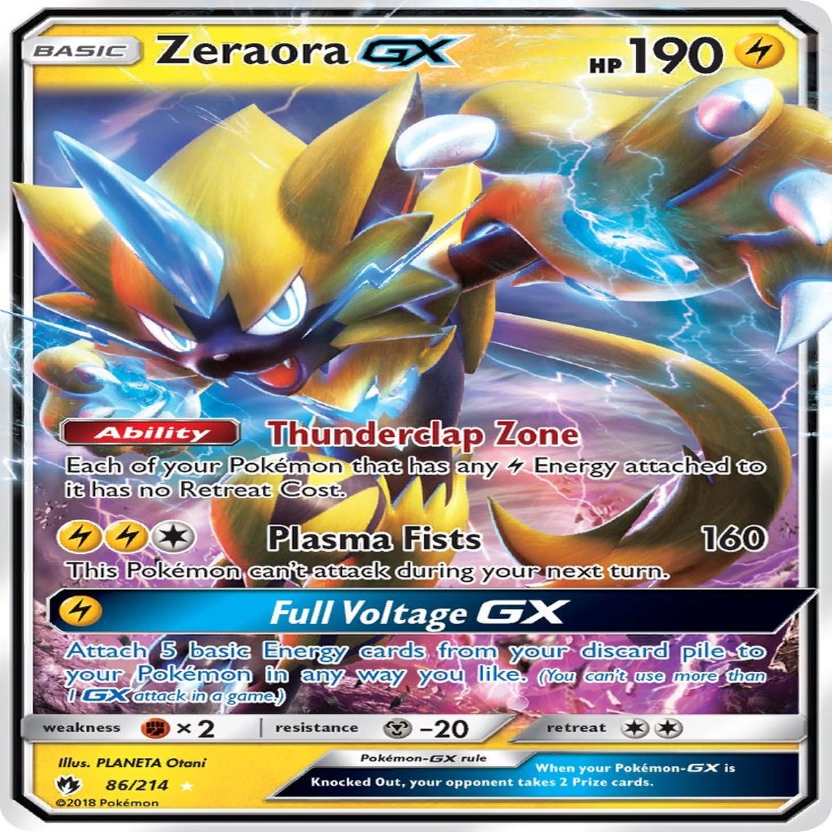 Zeraora GX SM8 - 86214