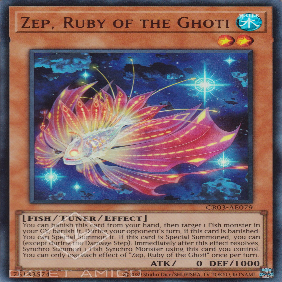 - Zep Ruby of the Ghoti