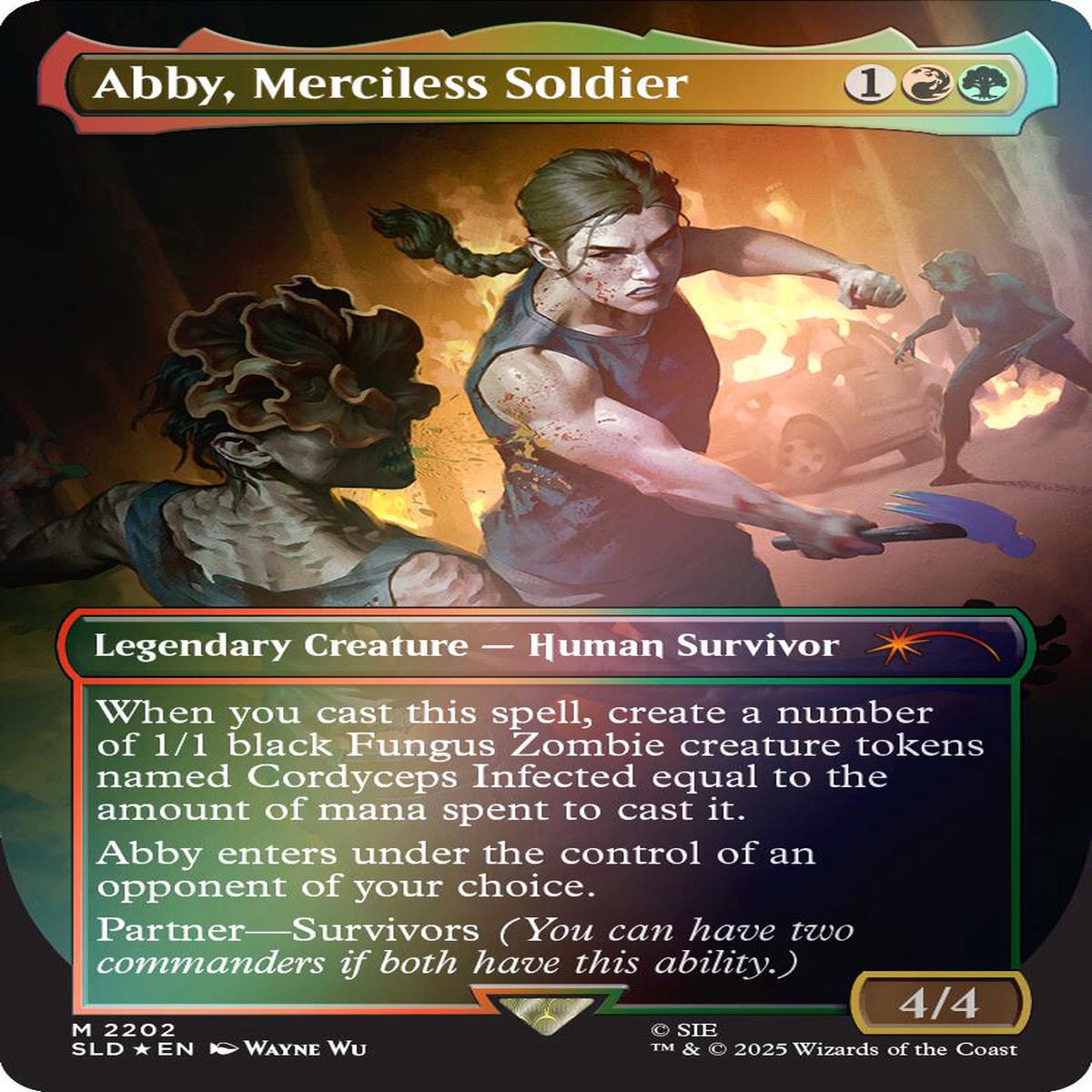 Abby Merciless Soldier (Rainbow Foil) SLD - 2202