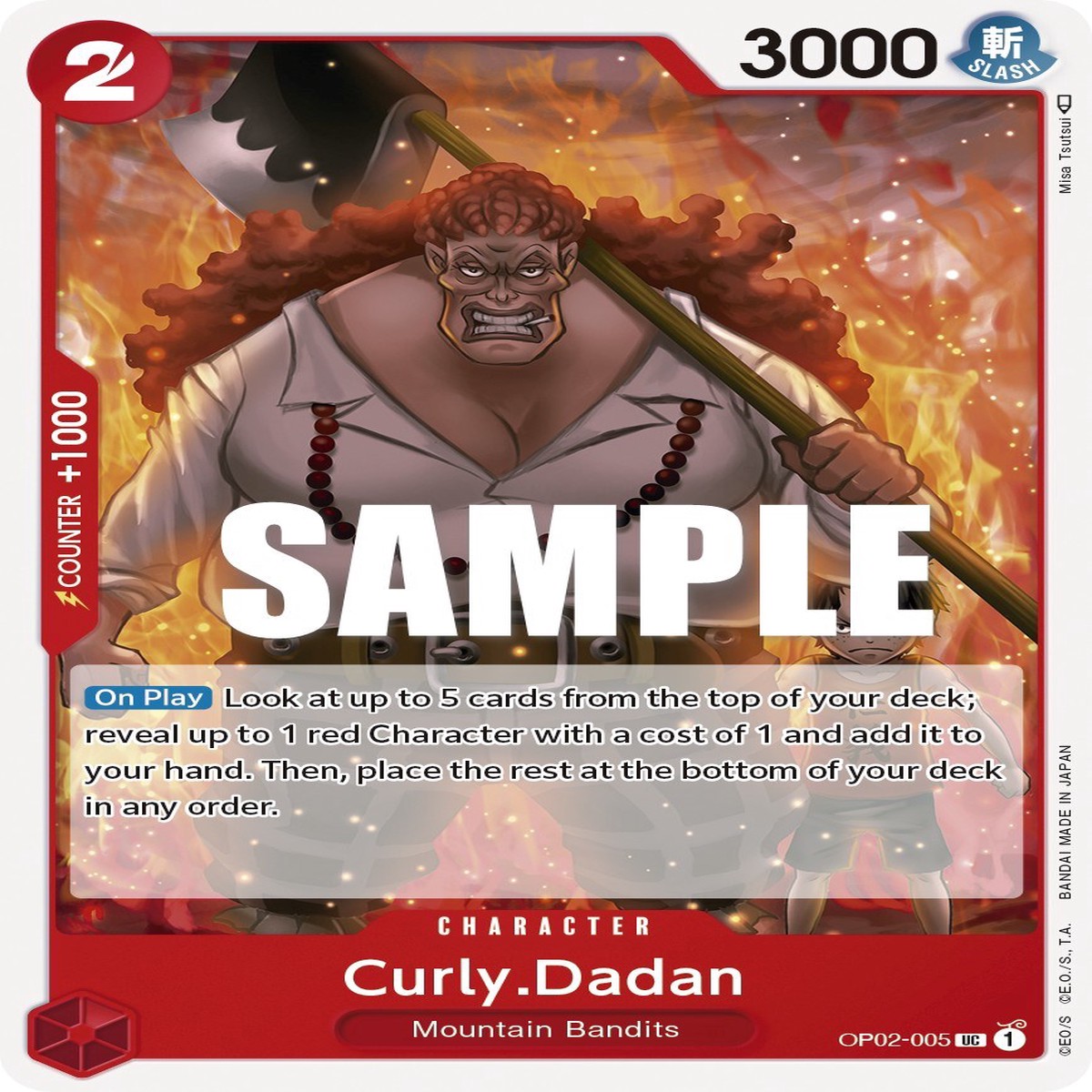 CurlyDadan OP02 - OP02-005