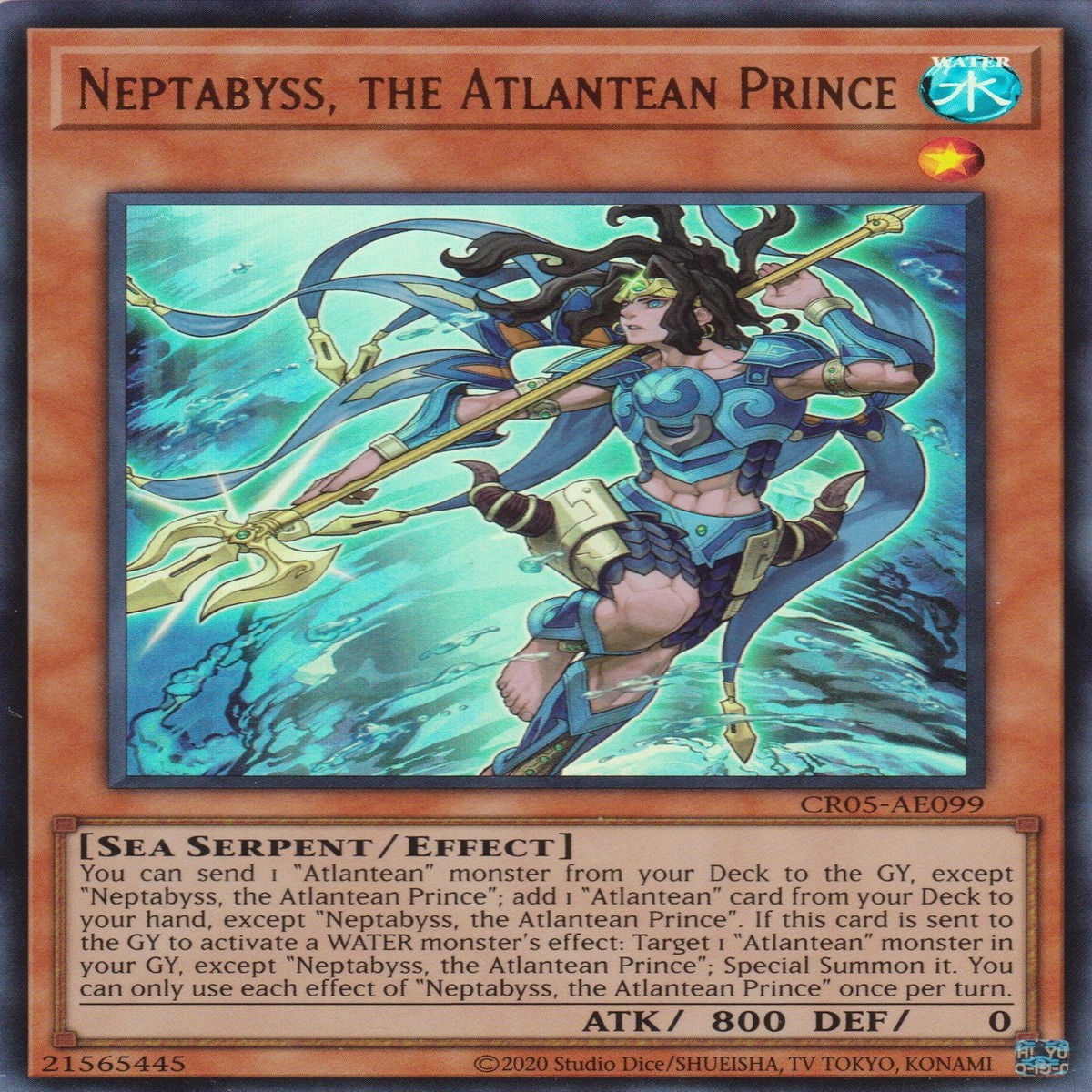 Neptabyss the Atlantean Prince