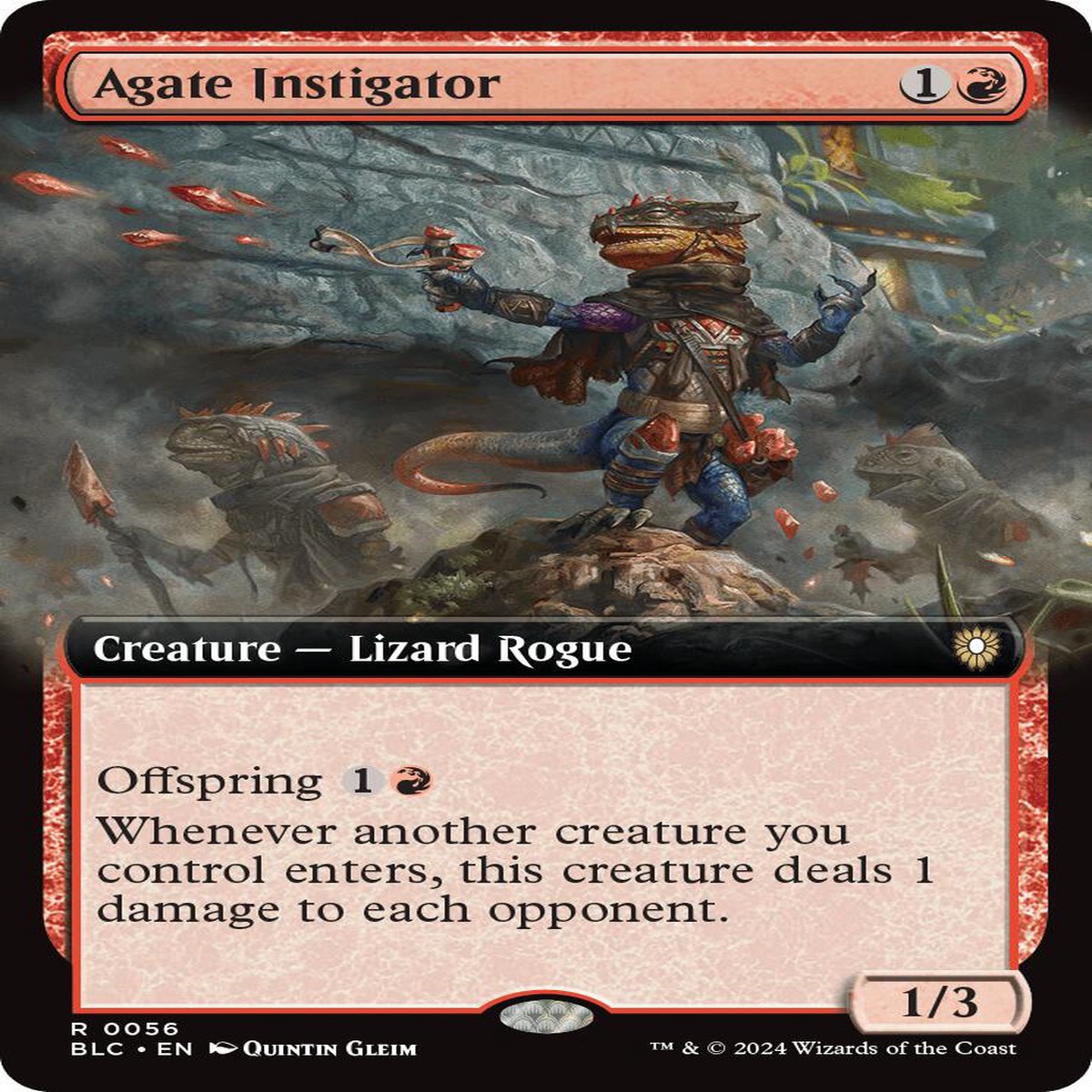 Agate Instigator (Extended Art) BLC - 56