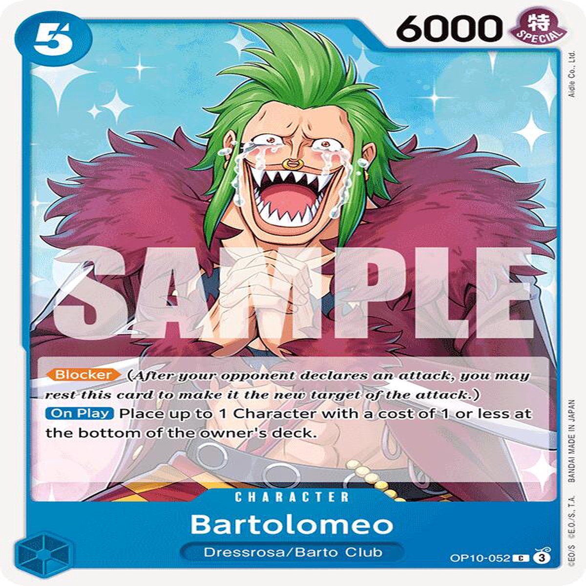 Bartolomeo OP10 - OP10-052
