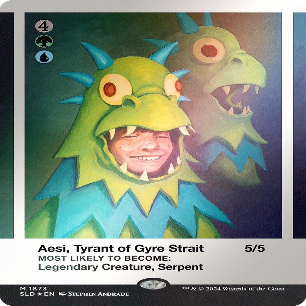 Aesi Tyrant of Gyre Strait (Rainbow Foil) SLD - 1873