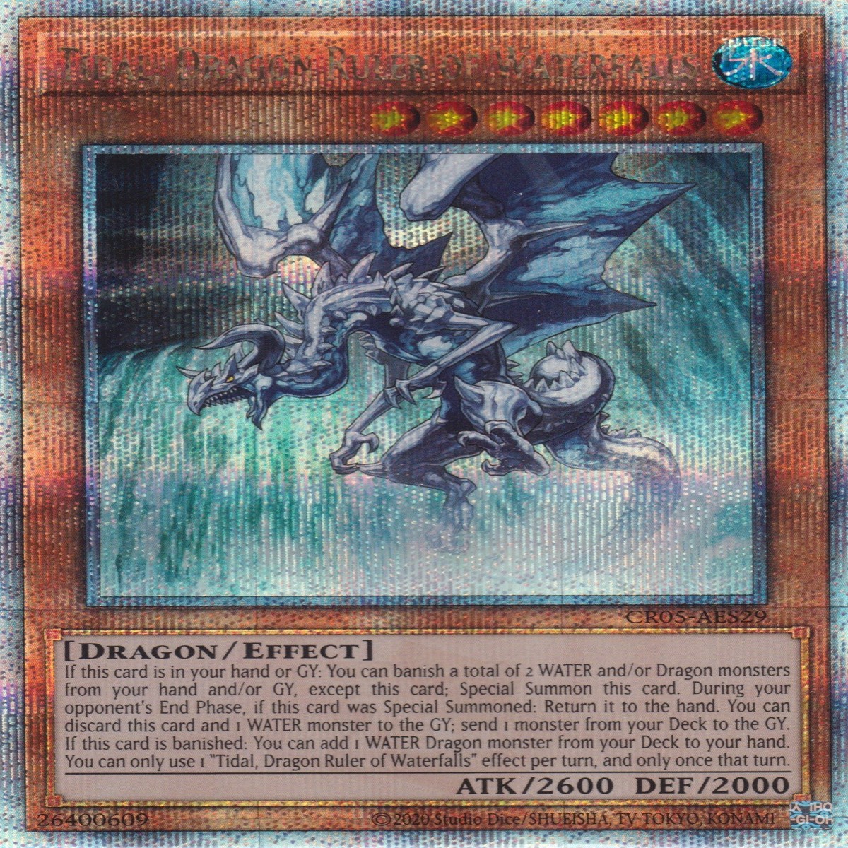 Tidal Dragon Ruler of Waterfalls