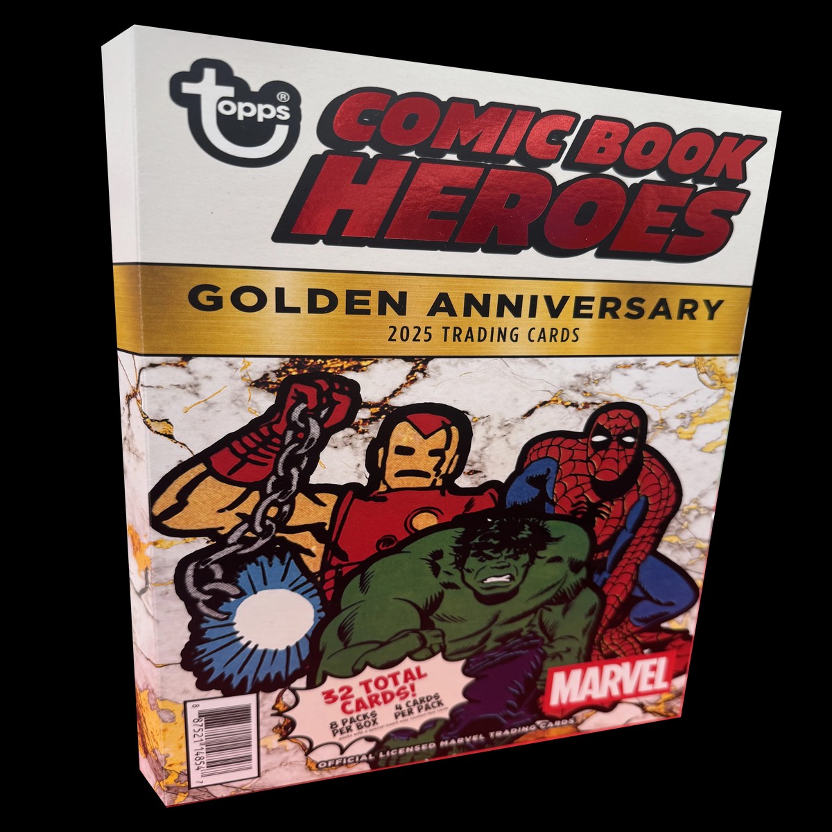 2025 Topps Marvel Comic Book Heroes 1975 Golden Anniversary Box