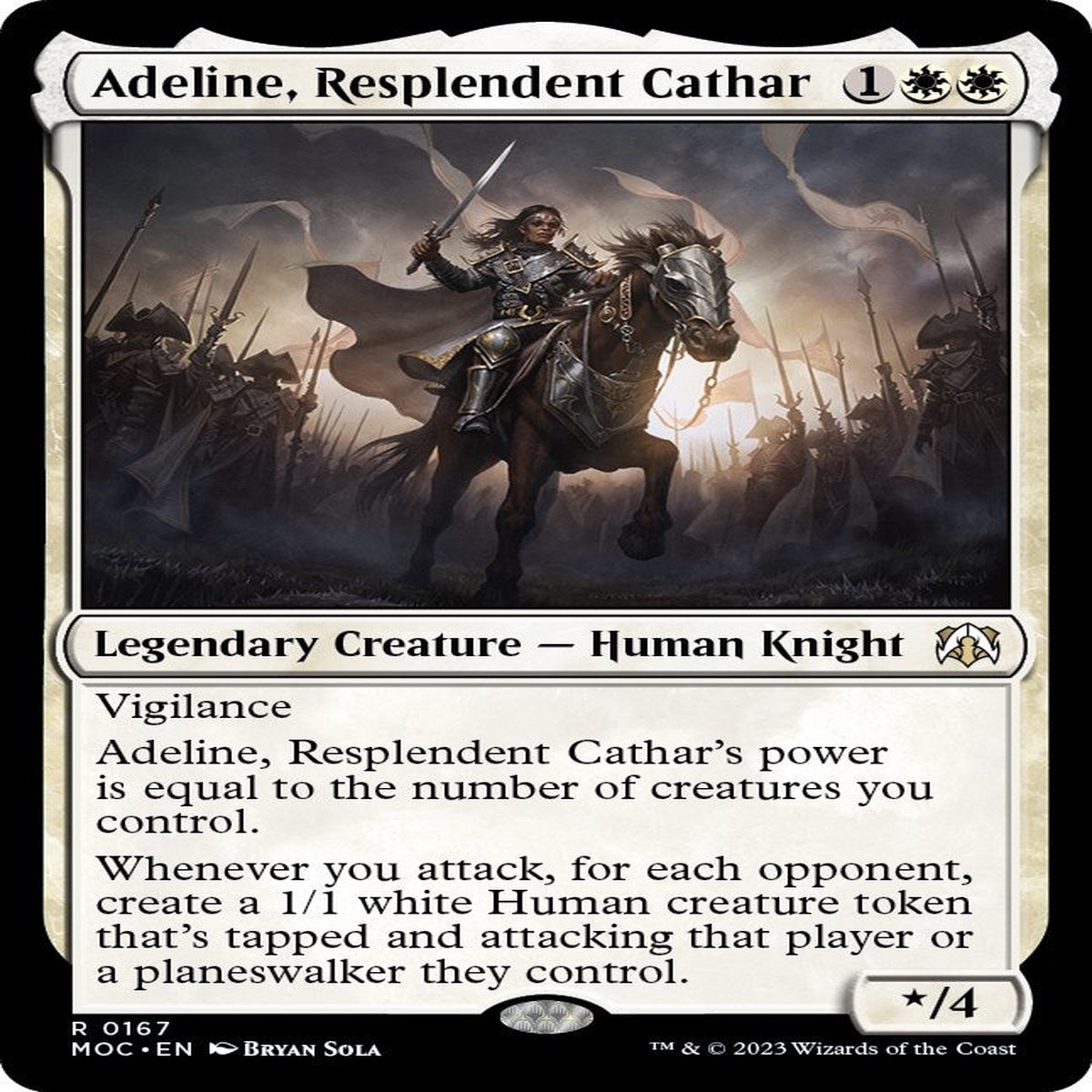 Adeline Resplendent Cathar MOC - 167