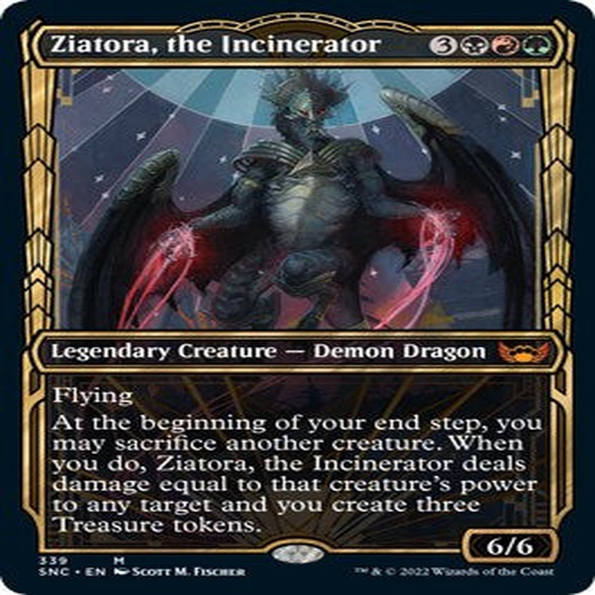 Ziatora the Incinerator (Showcase) SNC - 339
