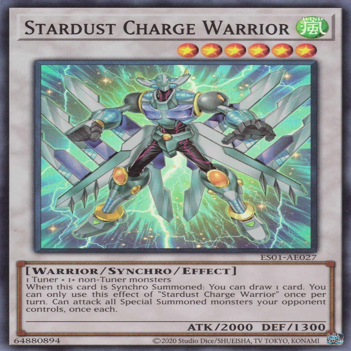 STARDUST CHARGE WARRIOR