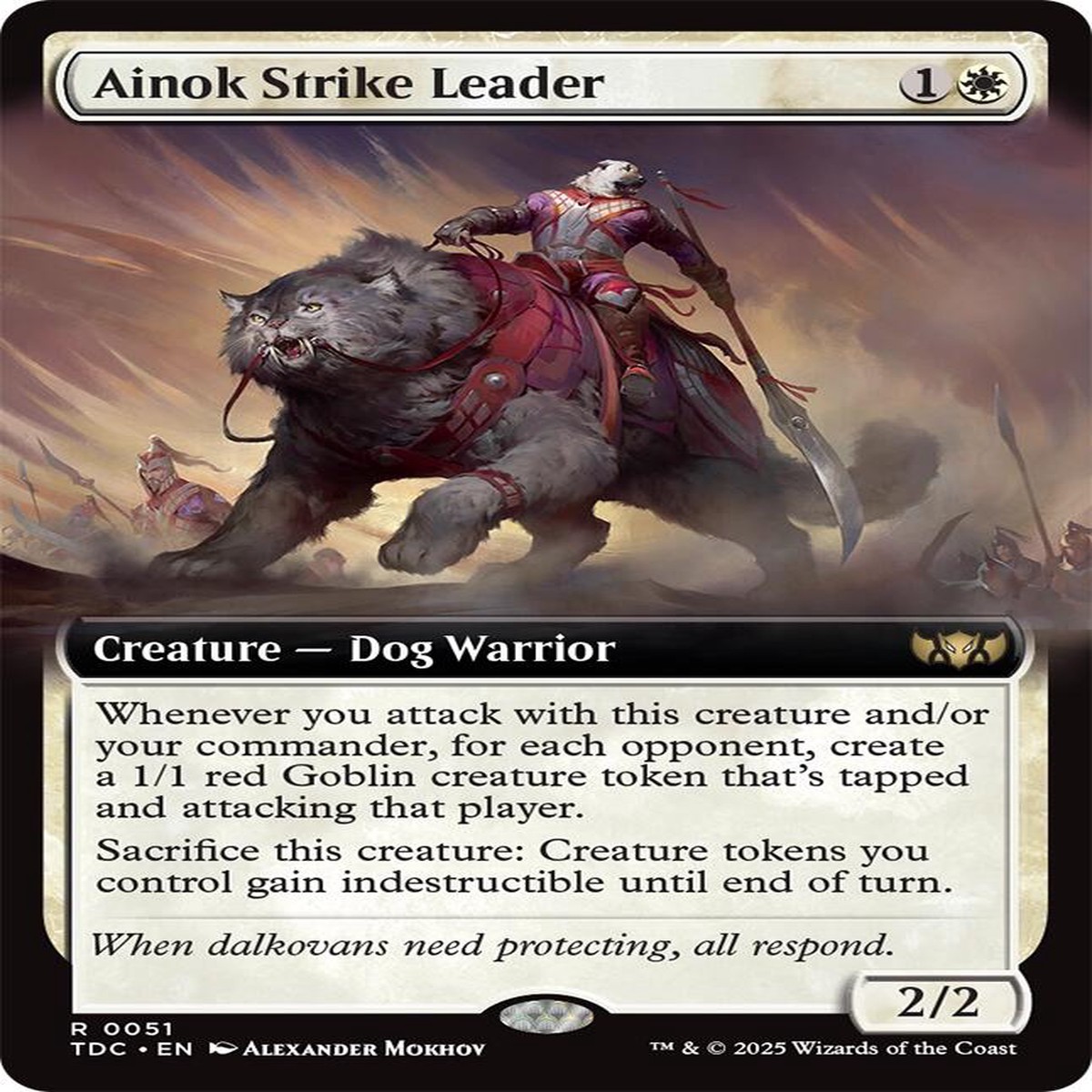 Ainok Strike Leader (Extended Art) TDC - 51
