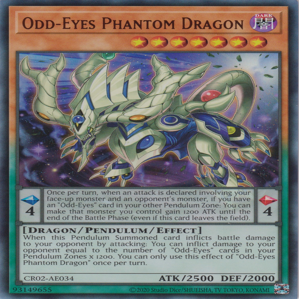 Odd-Eyes Phantom Dragon