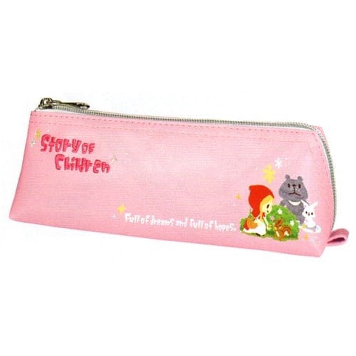 Crux Story of Children Pen Case Little Red Ridding Hood