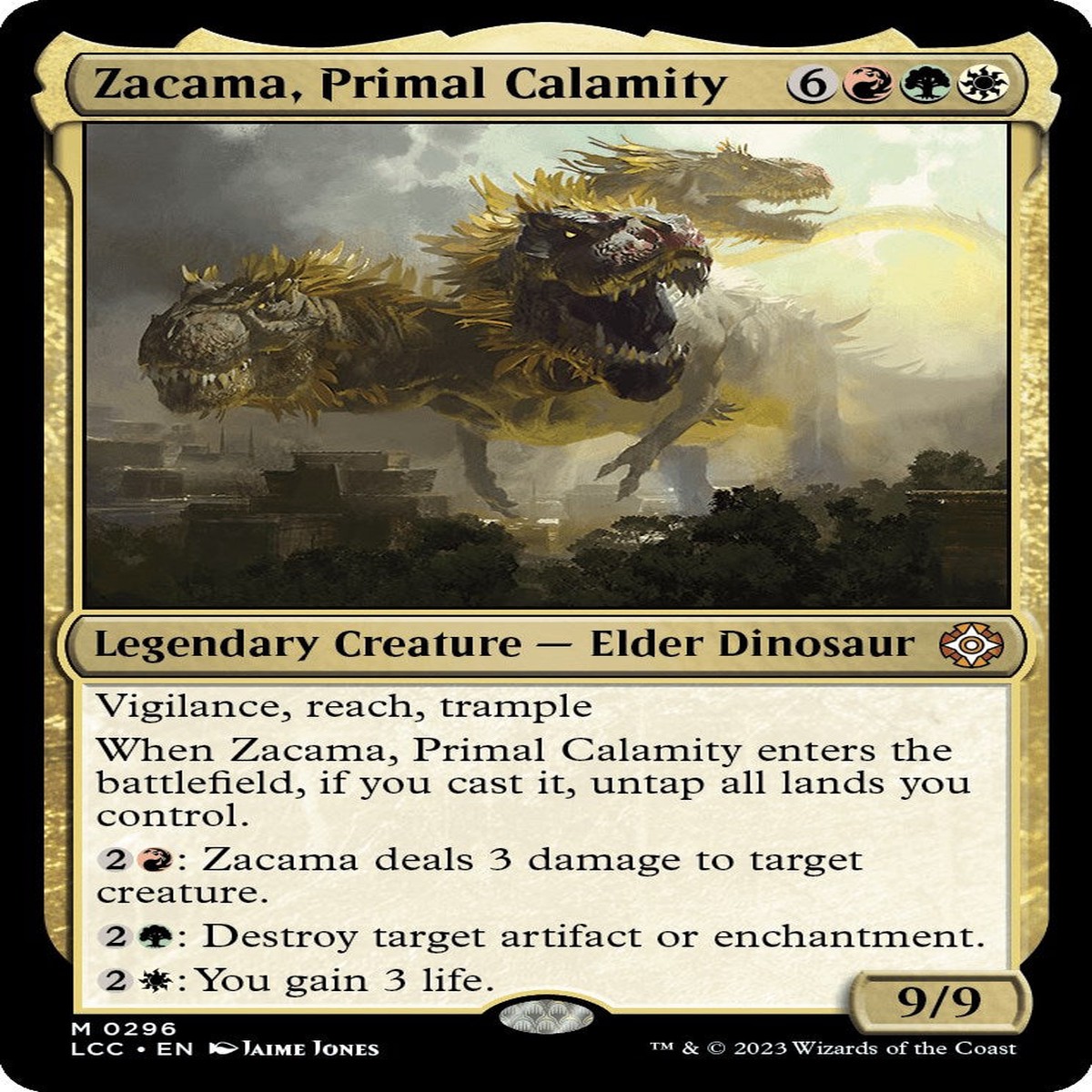 Zacama Primal Calamity LCC - 296