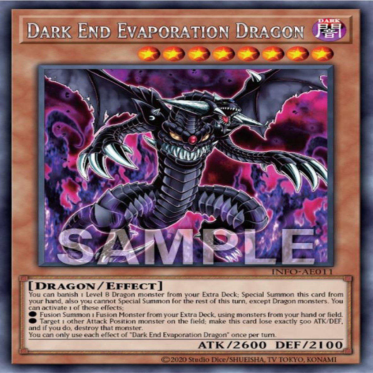 Dark End Evaporation Dragon