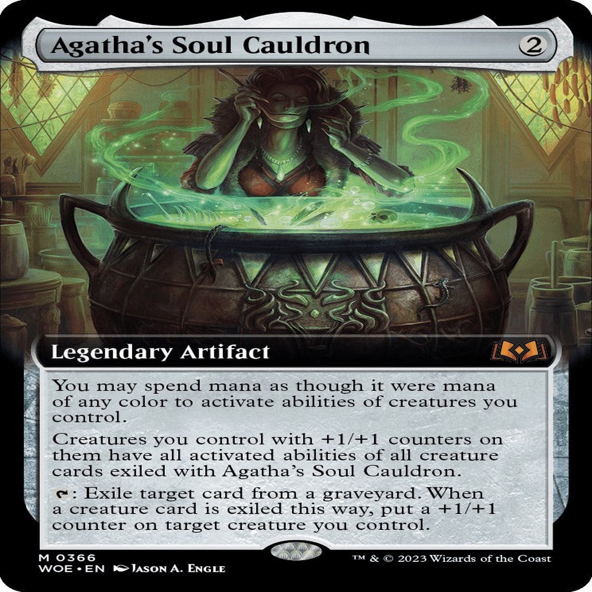 Agathas Soul Cauldron (Extended Art) WOE - 366