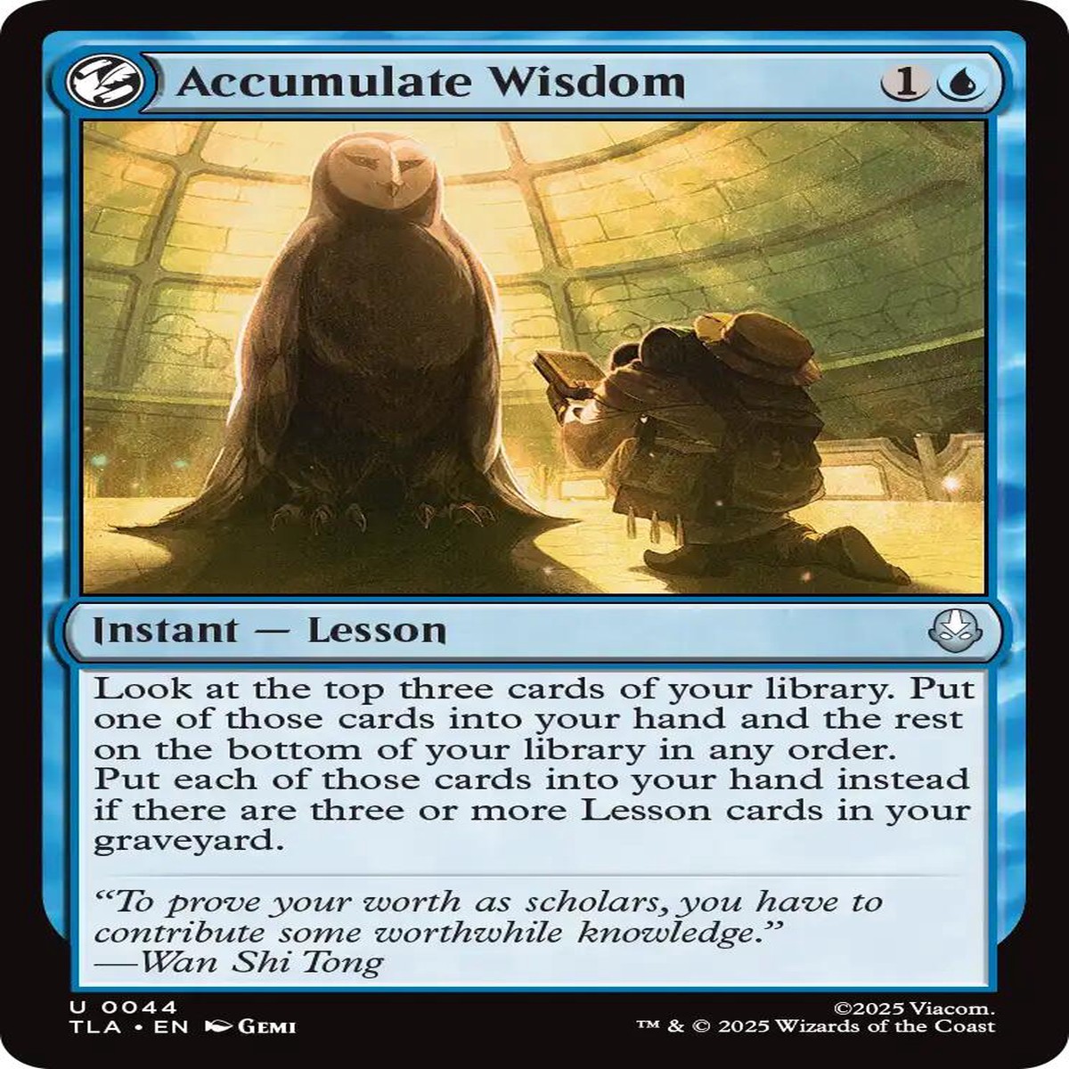 Accumulate Wisdom TLA - 44