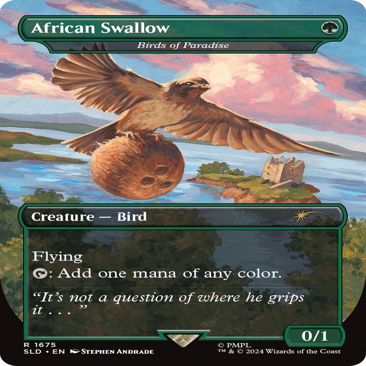 African Swallow - Birds of Paradise SLD - 1675