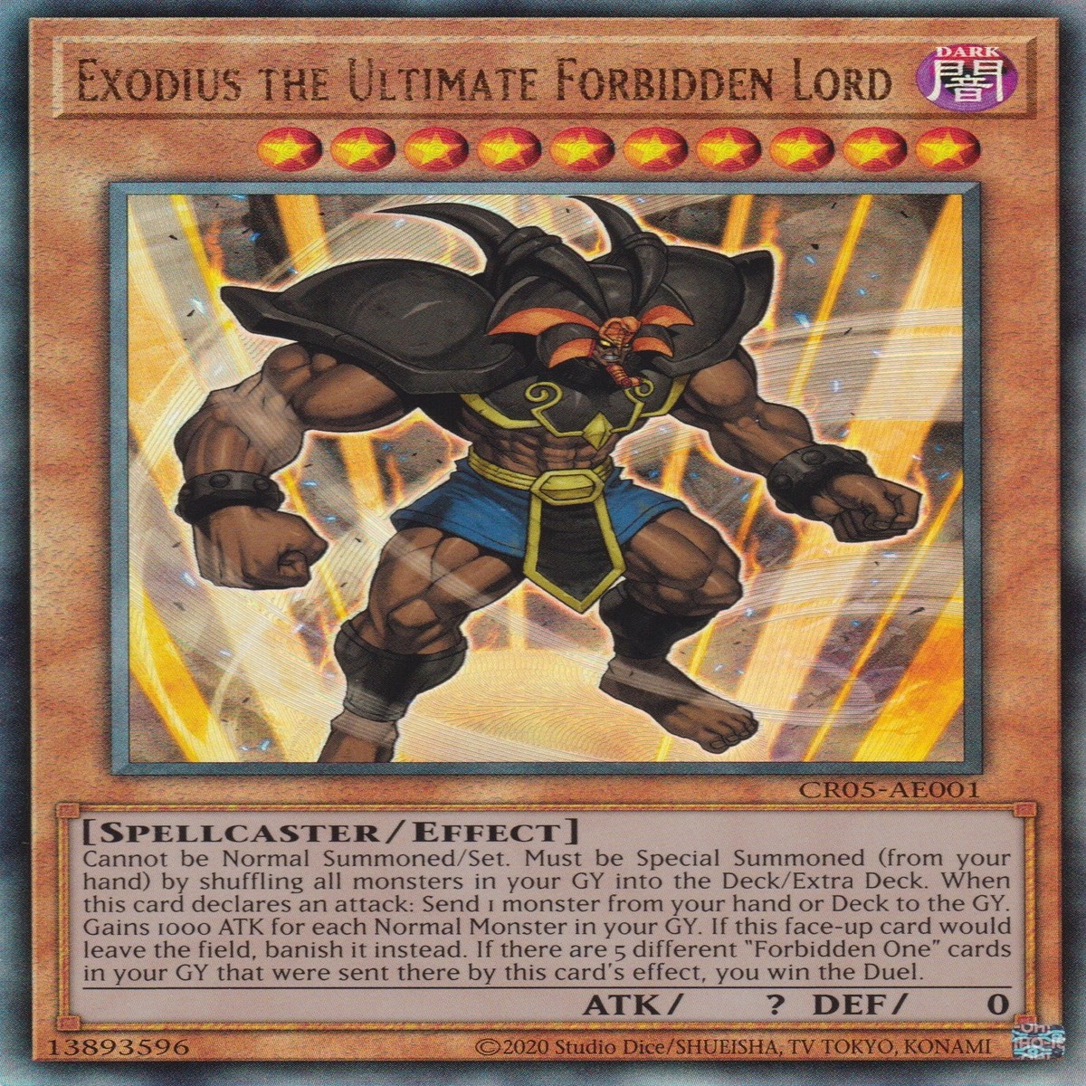 Exodius the Ultimate Forbidden Lord