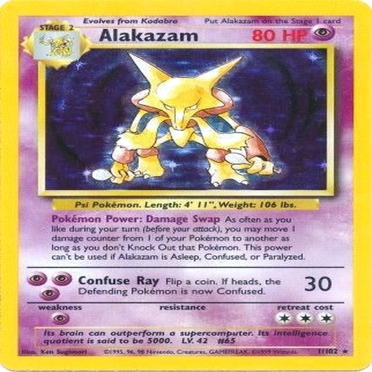 Alakazam BS - 001102