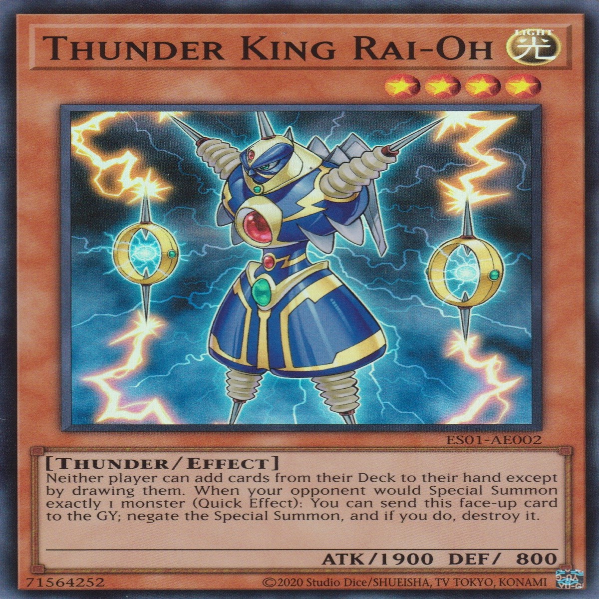 Thunder King Rai-Oh