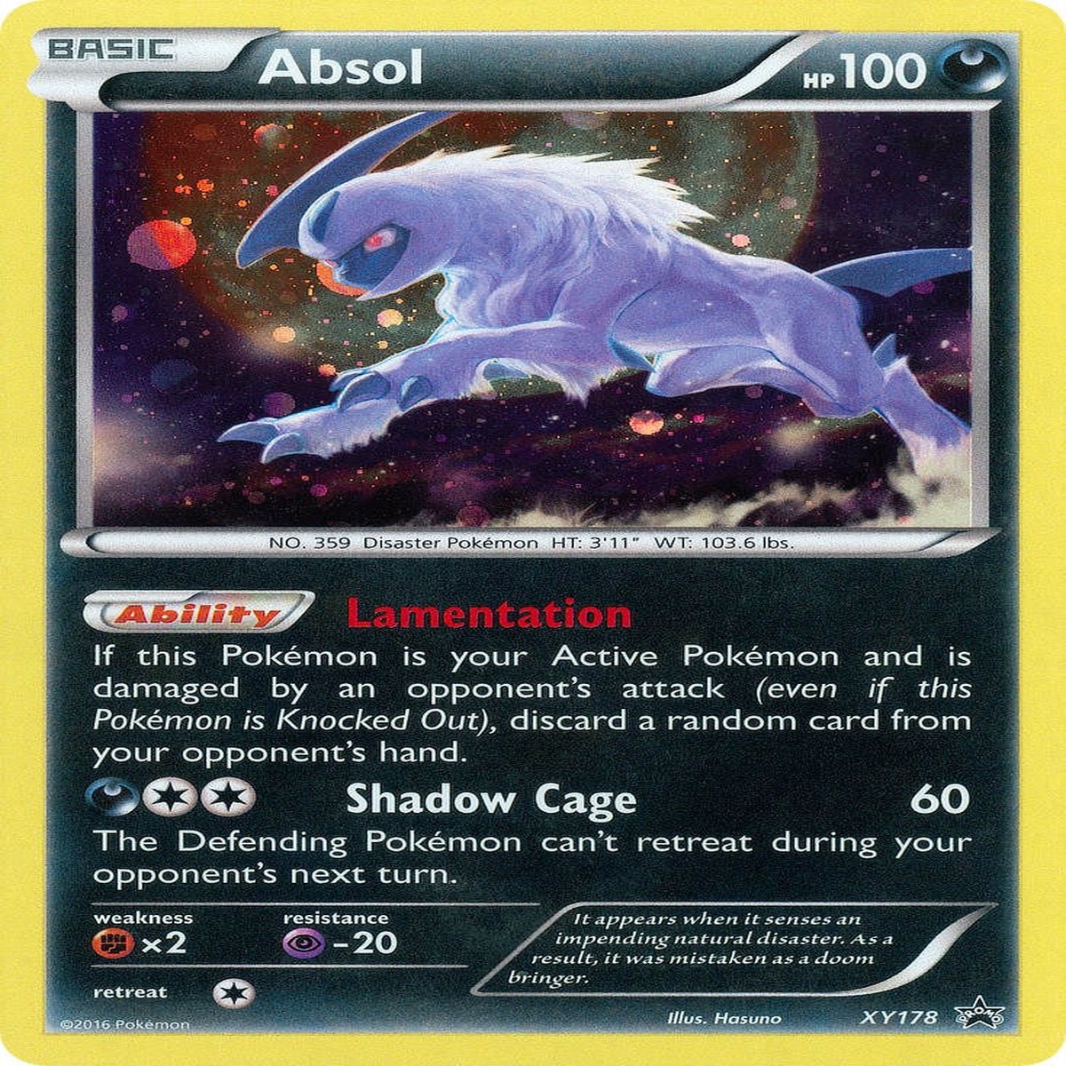 Absol - XY178 PR - XY178