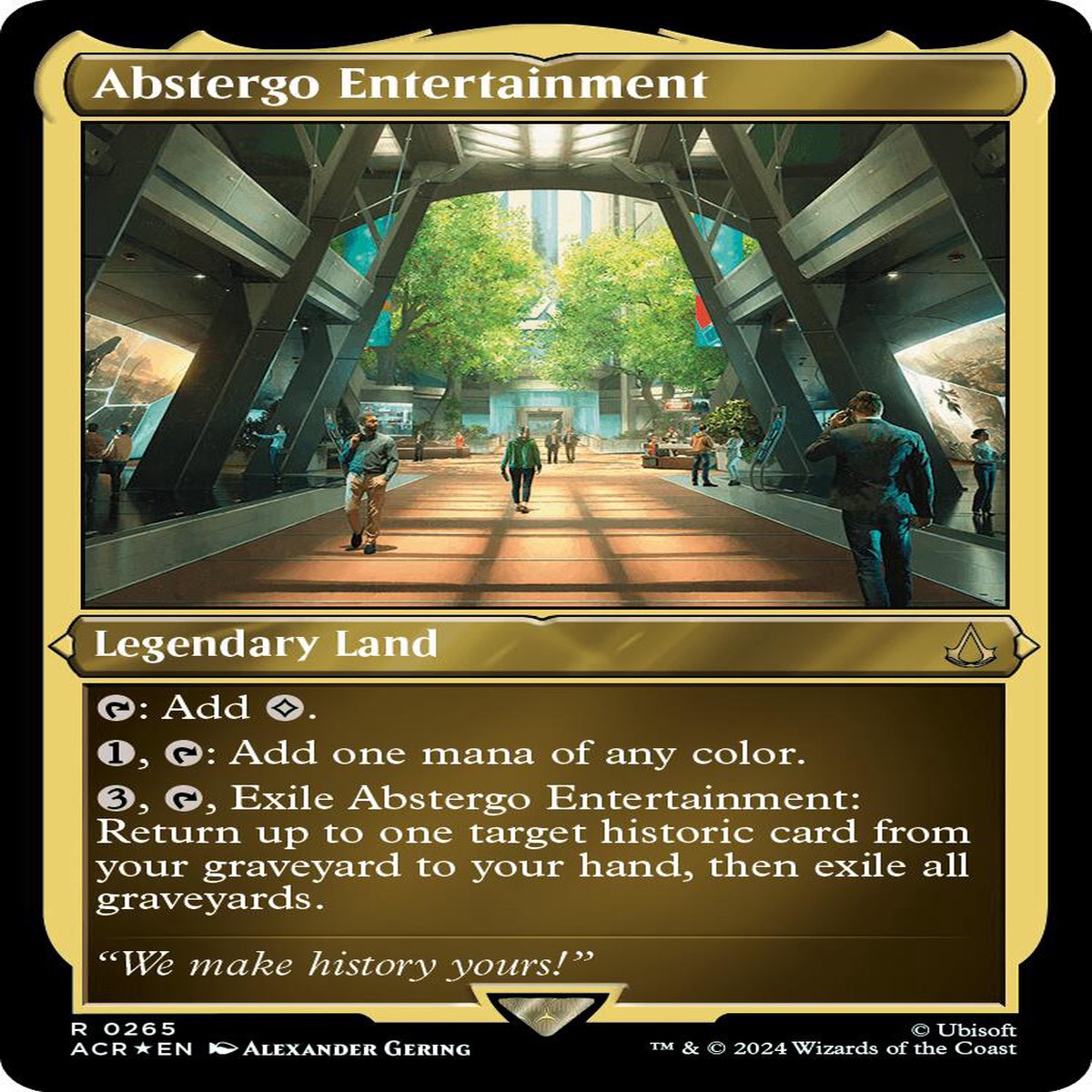 Abstergo Entertainment (Foil Etched) ACR - 265
